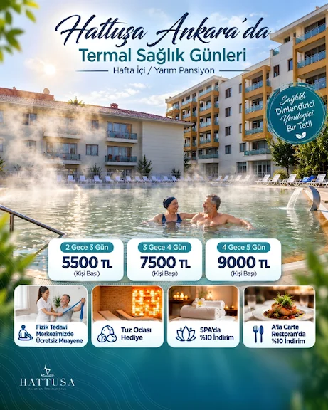 Hattuşa Vacation Thermal Club Ankara Ankara Ayaş Hacıveli