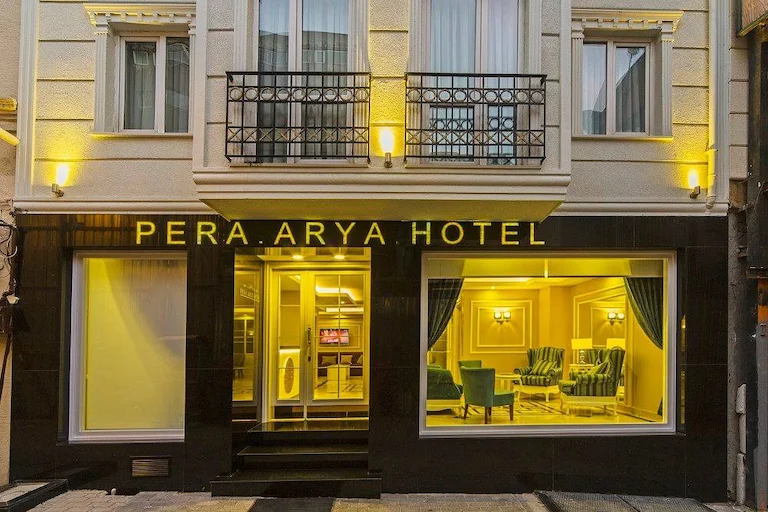 Pera Arya Hotel İstanbul Beyoğlu Asmalı Mescit Mahallesi