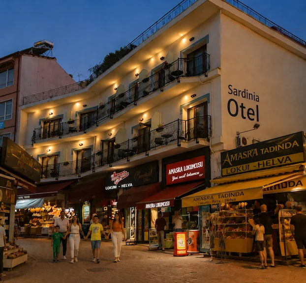 Sardinia Otel Bartın Amasra Kum Mahallesi