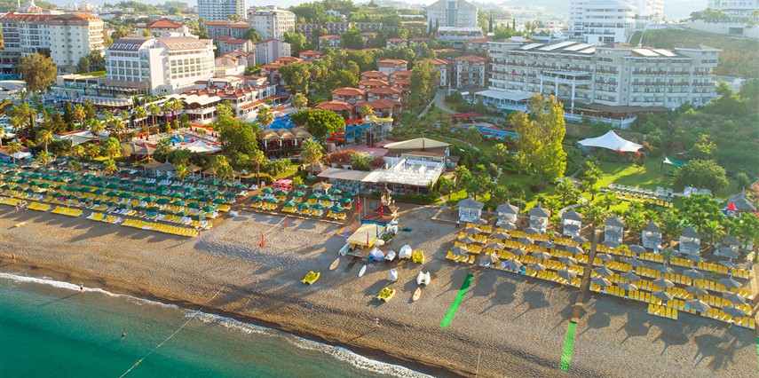 Justiniano deluxe resort карта отеля