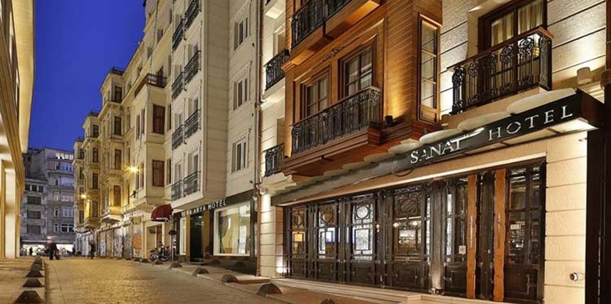 Sanat Hotel Pera İstanbul Beyoğlu 