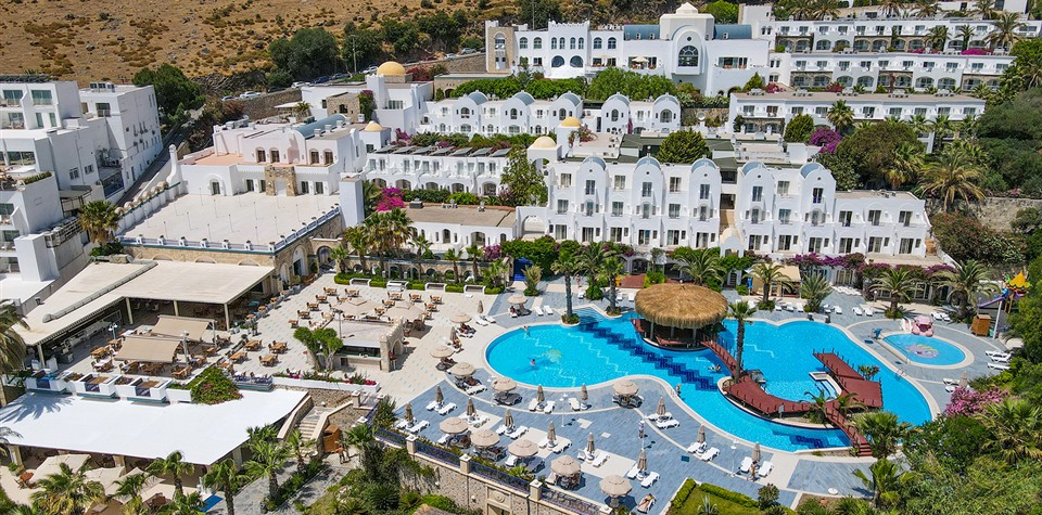 Salmakis resort spa. Voyage Bodrum Мугла, Бодрум, Эскичешме, улица Салмакис, 9.