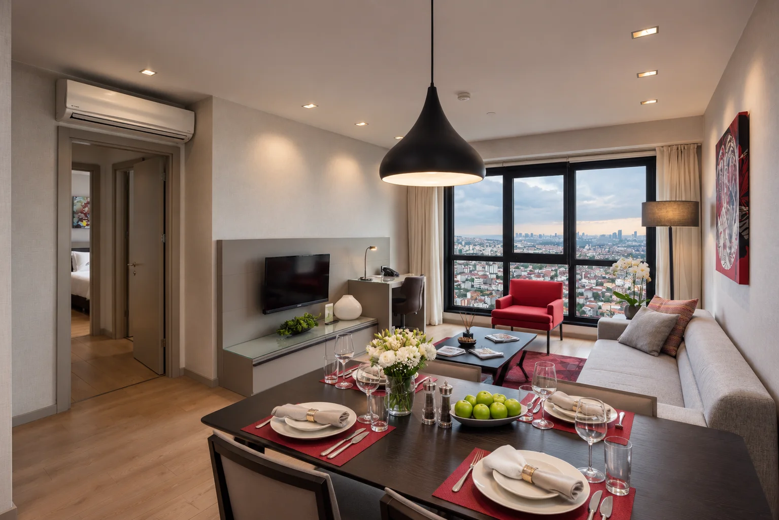 Executive 3+1 Apartment Room