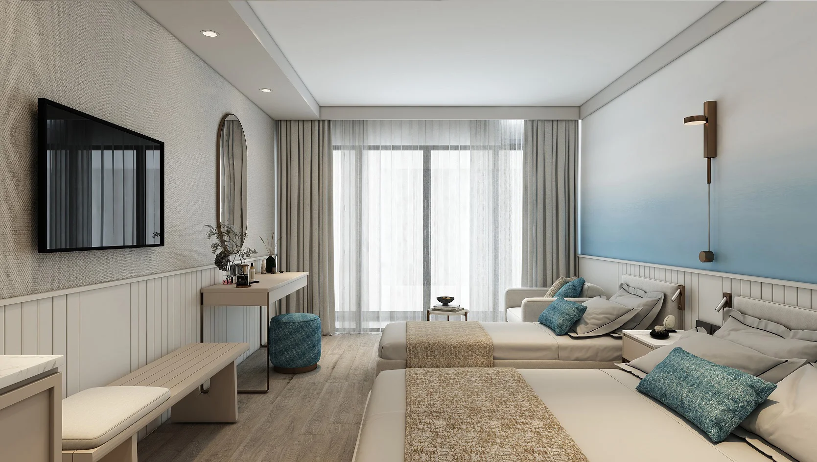 Standard Room, Partial Bosphorus View