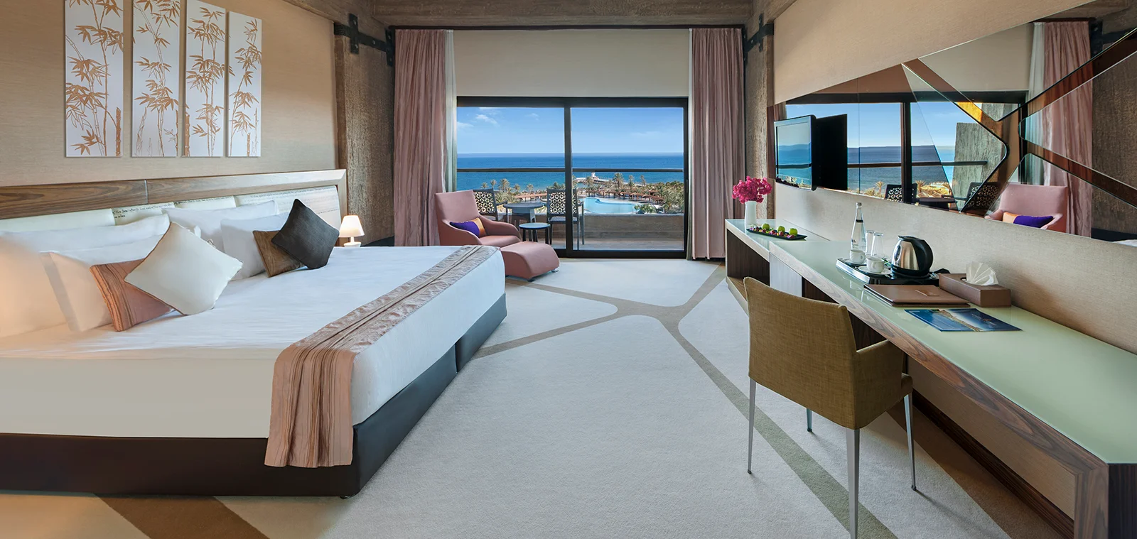 Deluxe Main Building Room, Partial Sea View
