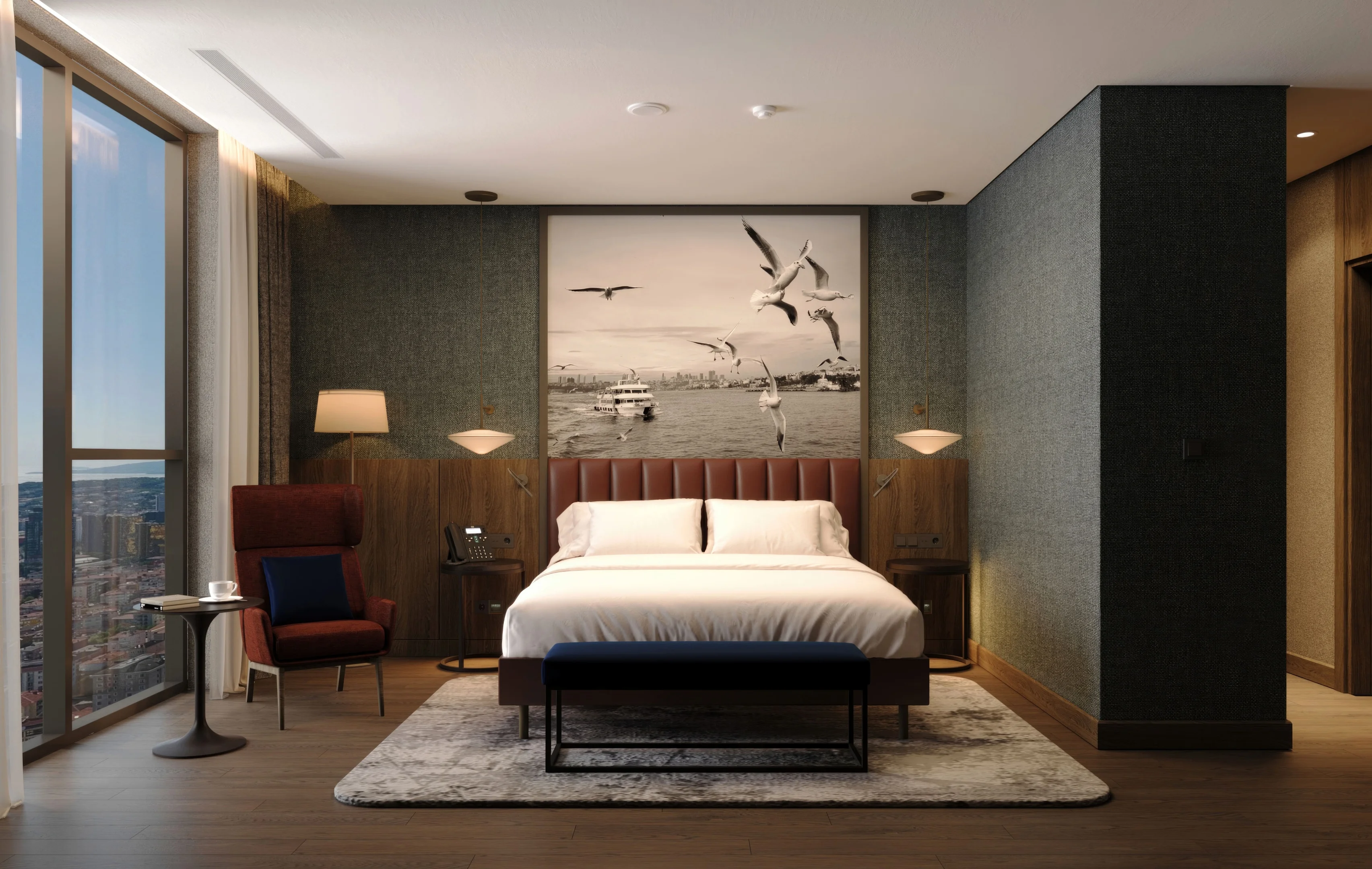 Apart Apartment, City View