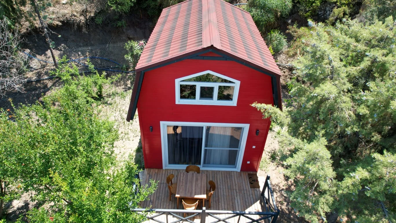 Teras Tiny House Oda, Dağ Manzaralı (Teraslı)